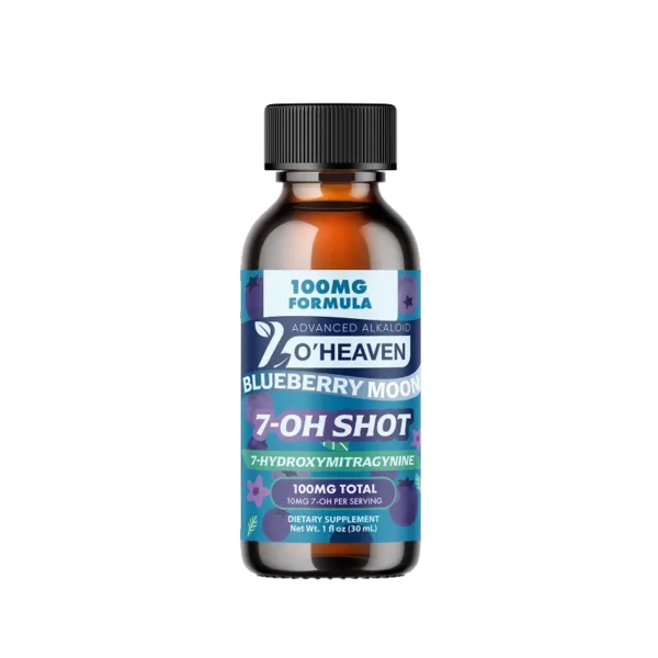 100mg-7-OH-Shot-30mL-Blueberry-Moon-Sticker-Label-7OHeaven