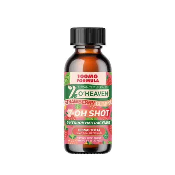 100mg-7-OH-Shot-30mL-Strawberry-Glimpse-ticker-Label-7OHeaven