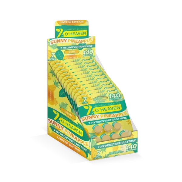 7-O_Heaven-Blister-DISPLAY-BOX-7-pills-Sunny-Pineapple-Mockup-800x800