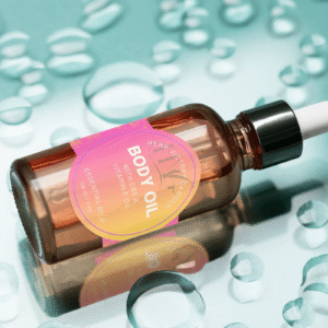 Body Oil with CBD and Vitamin E Oil