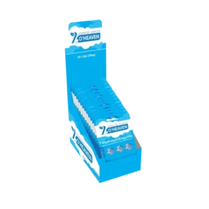 7’O Heaven Display Box Blue 3 Count | 20 Mg (20×3 Pack)