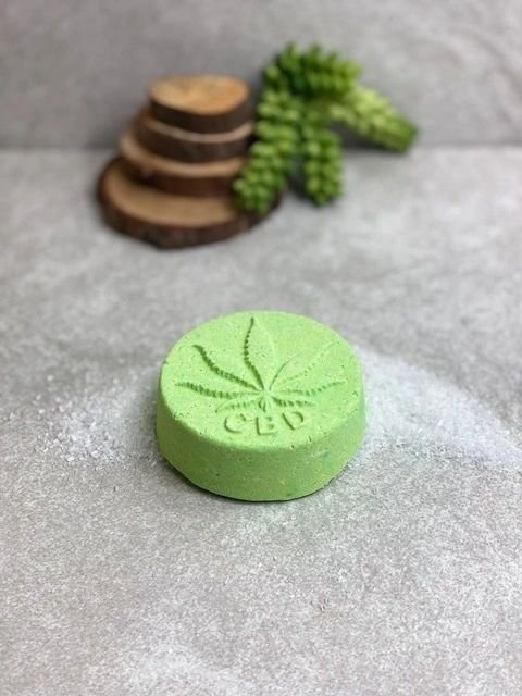 HVG CBD Bath Bomb peppermint