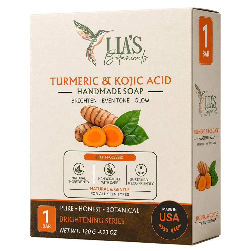 Turmeric & Kojic Acid Handmade Soap